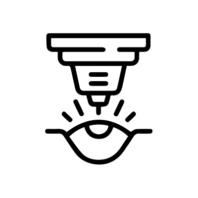 Laser Operationen der Netzhaut und des Nachstars